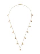 Jagga 'petal Drop' Pendant Necklace, Women's, Metallic