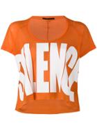 Haider Ackermann 'silence' Printed T-shirt - Yellow & Orange