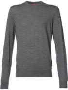 Isaia Fine Knit Sweater - Grey