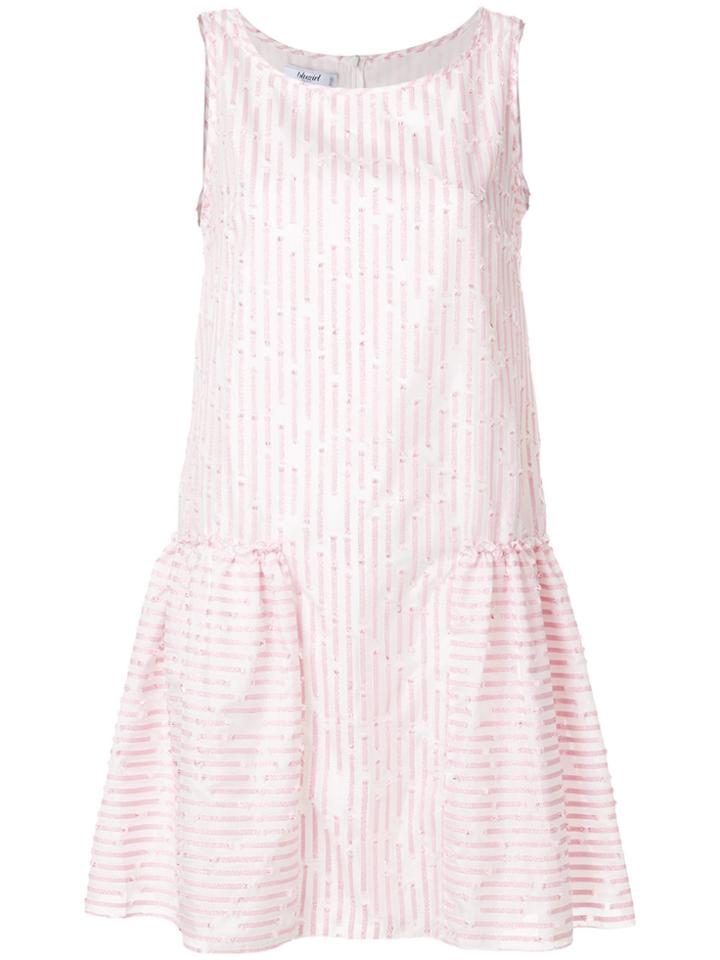 Blugirl Sequinned Shift Dress - Pink & Purple