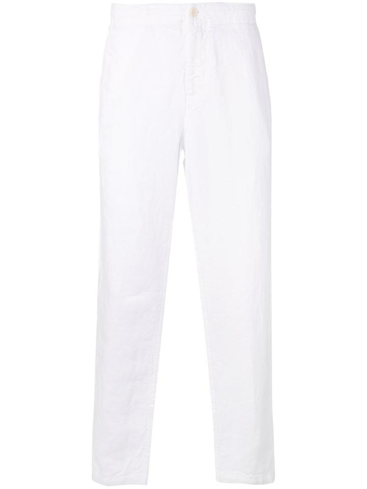 Aspesi - Plain Pants - Men - Linen/flax - 52, White, Linen/flax