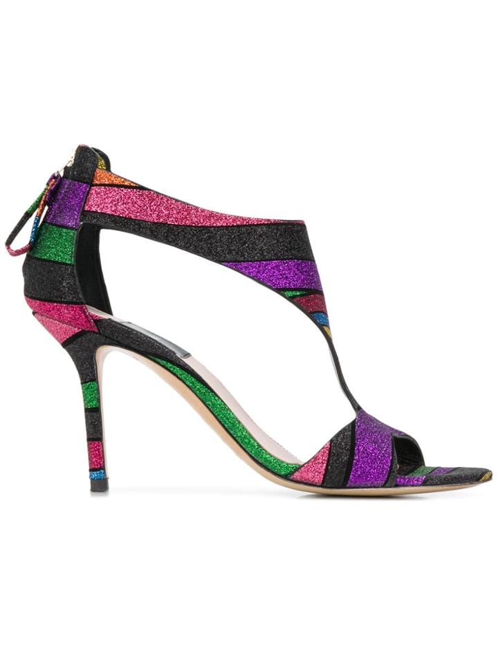 Premiata Multicoloured Sandals - Black