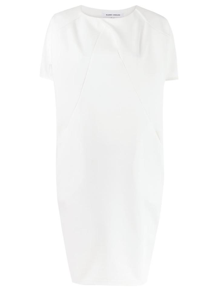 Gloria Coelho Midi Dress, Women's, Size: Pp, White, Polyester/viscose/spandex/elastane