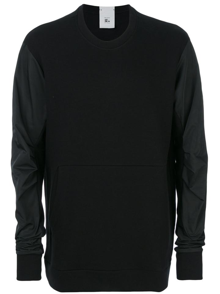 Lost & Found Rooms Technical Sleeve Sweatshirt - Black
