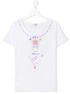 Kenzo Kids Printed T-shirt, Girl's, Size: 16 Yrs, White