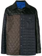 Lanvin Quilted Button Jacket - Blue