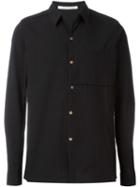 Individual Sentiments Woven One Pocket Shirt, Men's, Size: 1, Black, Cotton