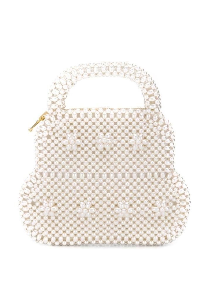 Shrimps Small Augusta Tote Bag - Neutrals