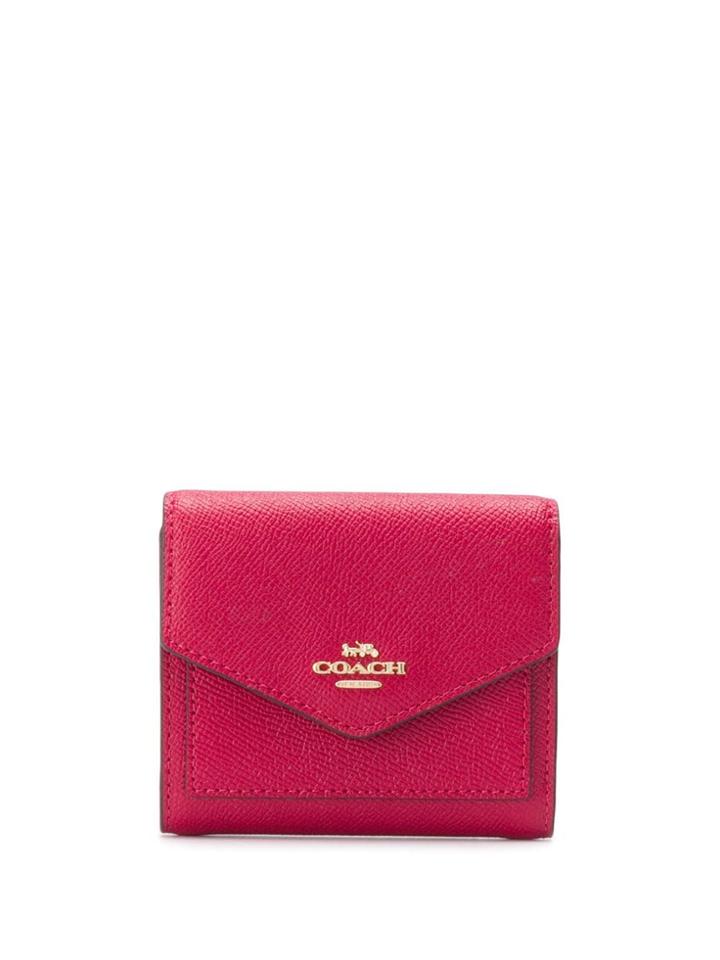 Coach Small Logo Wallet - Pink