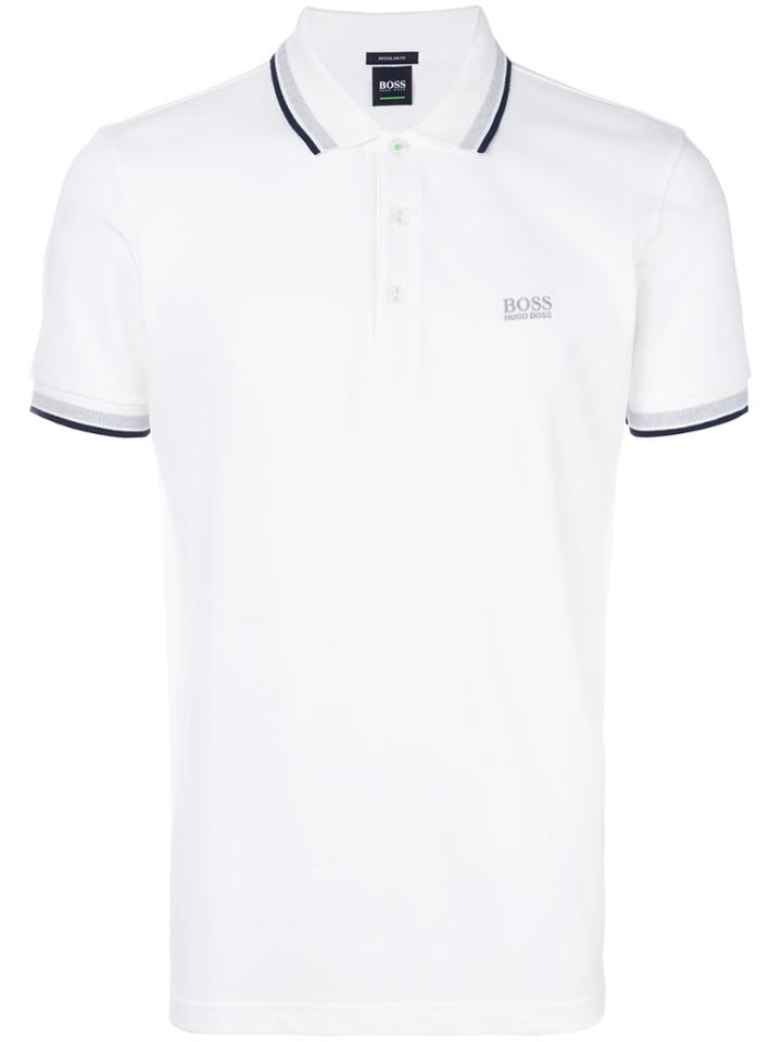Boss Hugo Boss Logo Polo Shirt - White