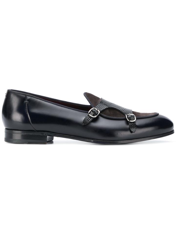 Lidfort Buckled Loafers - Blue
