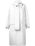 Ports 1961 Oversized Single-breasted Coat - White