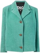 Dolce & Gabbana Vintage 1990's Boxy Jacket - Green