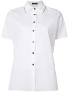 Sophie Theallet Shortsleeved Boxy Shirt - White