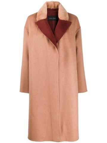 Cara Mila Lena Oversized Cashmere Coat - Neutrals