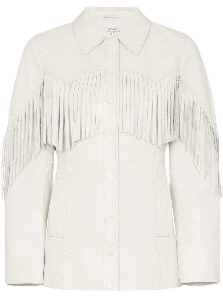 Ganni Angela Jacket - White