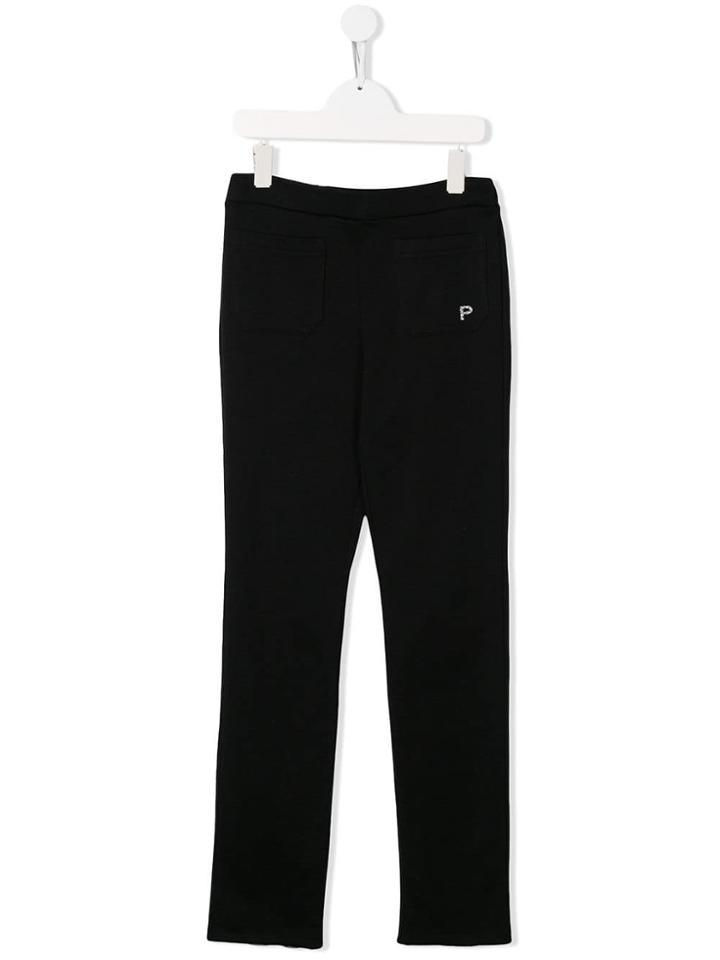 Philosophy Di Lorenzo Serafini Kids Front Pocket Leggings - Black