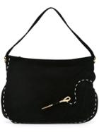 Moschino Vintage 'couture Collector' Shoulder Bag - Black