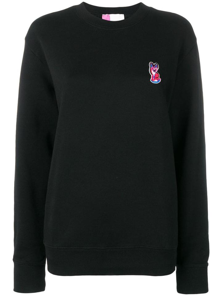 Maison Kitsuné Crew Neck Jumper - Black