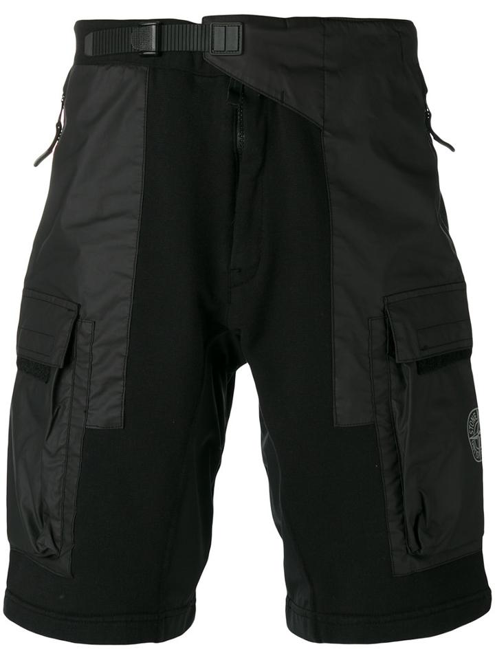Stone Island - Utility Shorts - Men - Cotton/polyurethane - 34, Black, Cotton/polyurethane