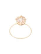 Natalie Marie 9kt Yellow Gold Rutilated Quartz Ring