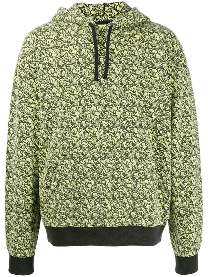 Stussy Bones-print Hoodie - Green