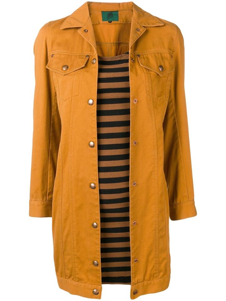Jean Paul Gaultier Vintage 1991 Denim Dress - Orange