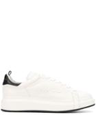 Officine Creative Contrasting Counter Sneakers - White
