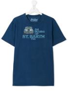 Mc2 Saint Barth Teen Hours T-shirt - Blue