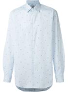 Vivienne Westwood Man Number Print Checked Shirt