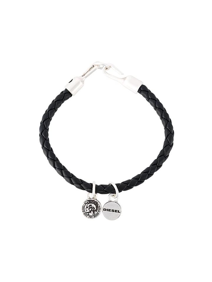 Diesel 'asanty' Bracelet, Adult Unisex, Size: Medium, Black