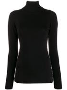 Y-3 Fitted Stripe Detail Jumper - Black