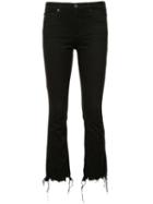 Ag Jeans Cropped Jeans, Women's, Size: 27, Black, Cotton/spandex/elastane