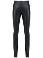 Adriana Degreas Panelled Leggings, Women's, Size: G, Black, Polyester