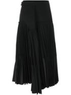 Haider Ackermann Pleated Draped Skirt