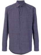 Salvatore Ferragamo Double Gancio Print Shirt - Pink & Purple