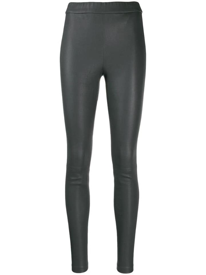 Helmut Lang Slim Fit Leggings - Grey