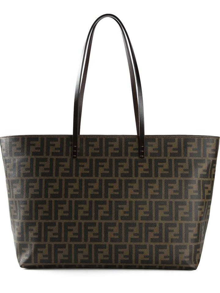Fendi 'roll' Monogram Tote