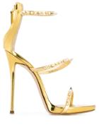 Giuseppe Zanotti Harmony Love Sandals - Gold