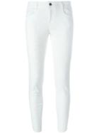 Stella Mccartney Embroidered Star Jeans, Women's, Size: 25, White, Cotton/spandex/elastane/polyester