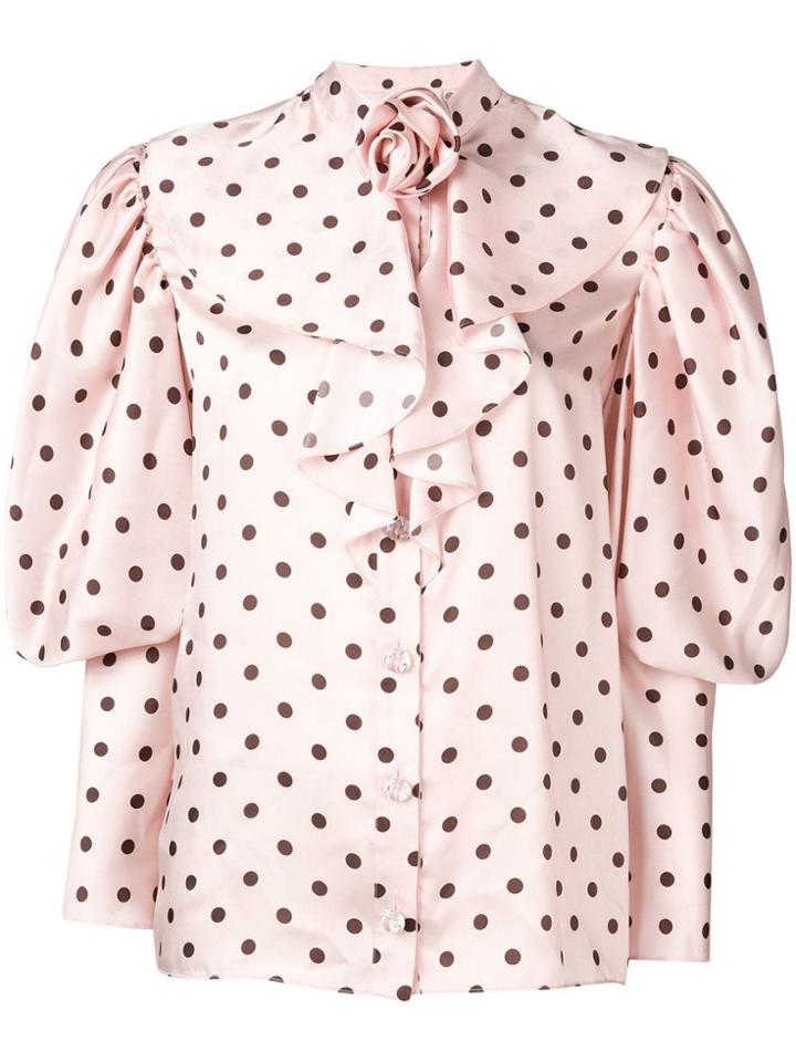 Mulberry Ballon Sleeved Blouse - Pink