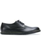 Marni Lace-up Stitch Detail Shoes - Black