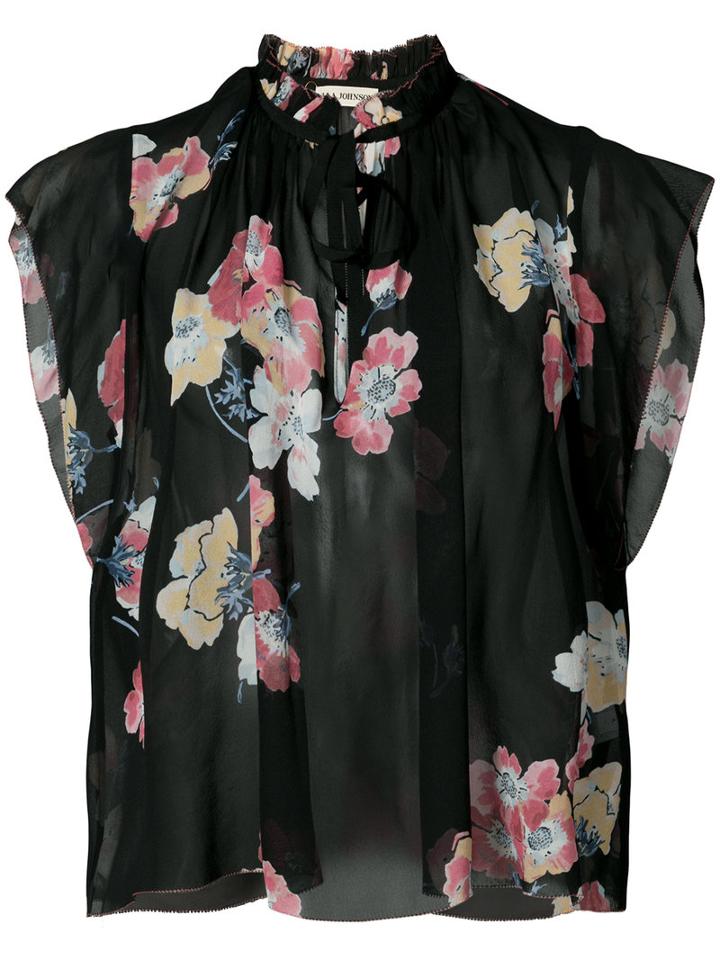 Ulla Johnson - Saadi Blouse - Women - Silk - 6, Black, Silk