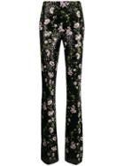 Giambattista Valli Sequin Embroidered Trousers - Black