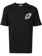 Mcq Alexander Mcqueen Flame Bunny Patch T-shirt - Black