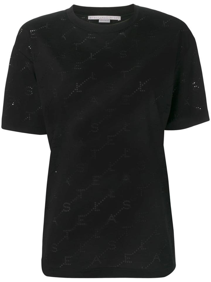 Stella Mccartney Monogram T-shirt - Black