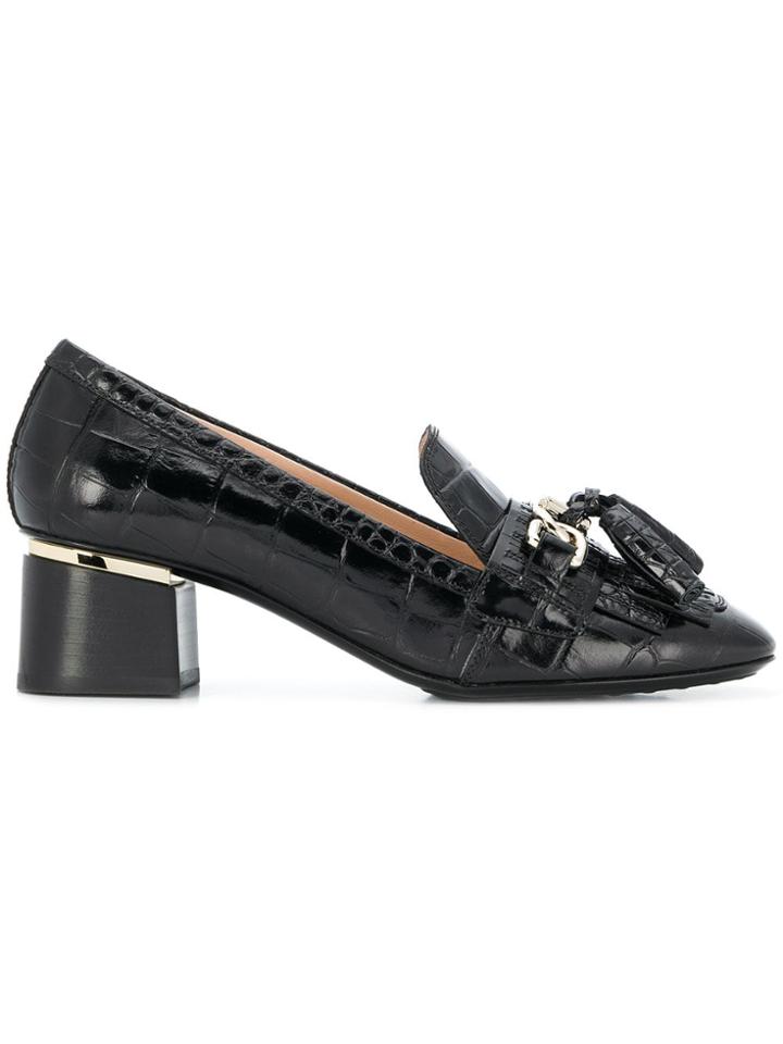 Tod's Chunky Chain Pumps - Black