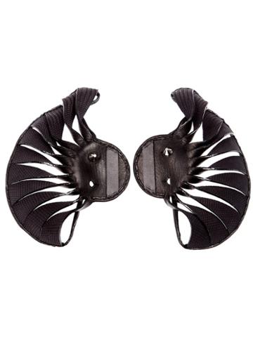 Thomasine Slit Shell Cuff