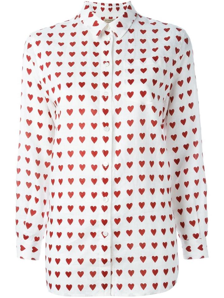 Burberry 'hearts' Print Shirt