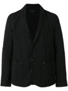 Transit Patch Pockets Blazer, Men's, Size: Medium, Black, Linen/flax